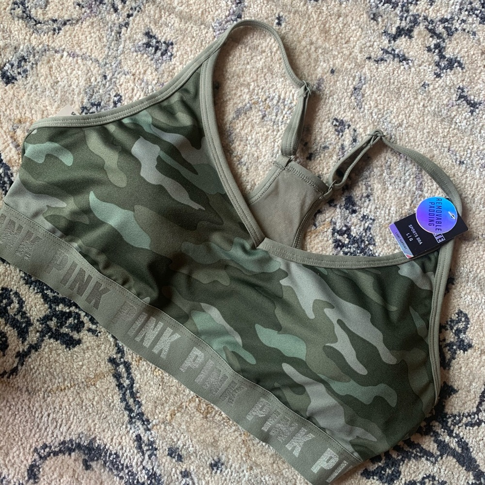 2 Victoria secret pink sports bras